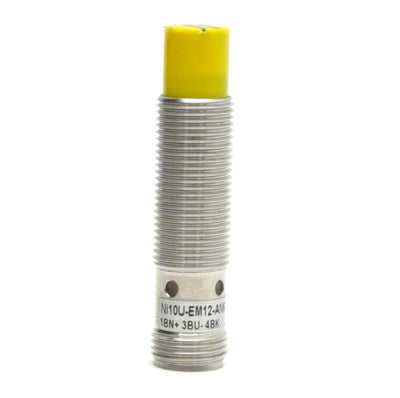 Turck Ni10U-EM12-AN6X-H1141 Inductive Sensor, 10mm Range, M12, 10-30VDC, NO NPN