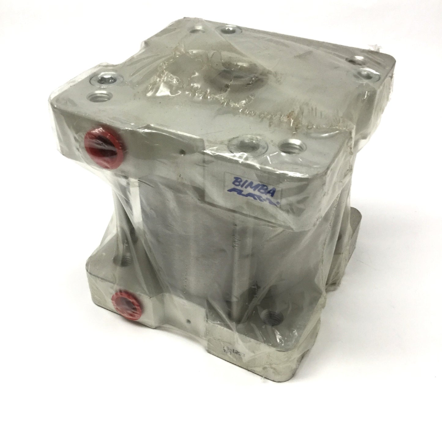 New Bimba FS-1253 Square Flat-1 Compact Pneumatic Cylinder 4" Bore, 3" Stroke