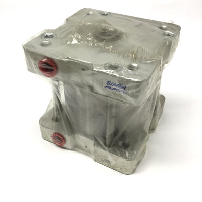 New Bimba FS-1253 Square Flat-1 Compact Pneumatic Cylinder 4" Bore, 3" Stroke
