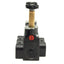 Used ARO A212SD-000-N-G Solenoid Air Control Valve, 4-Way 2-Position, 1/4" NPTF