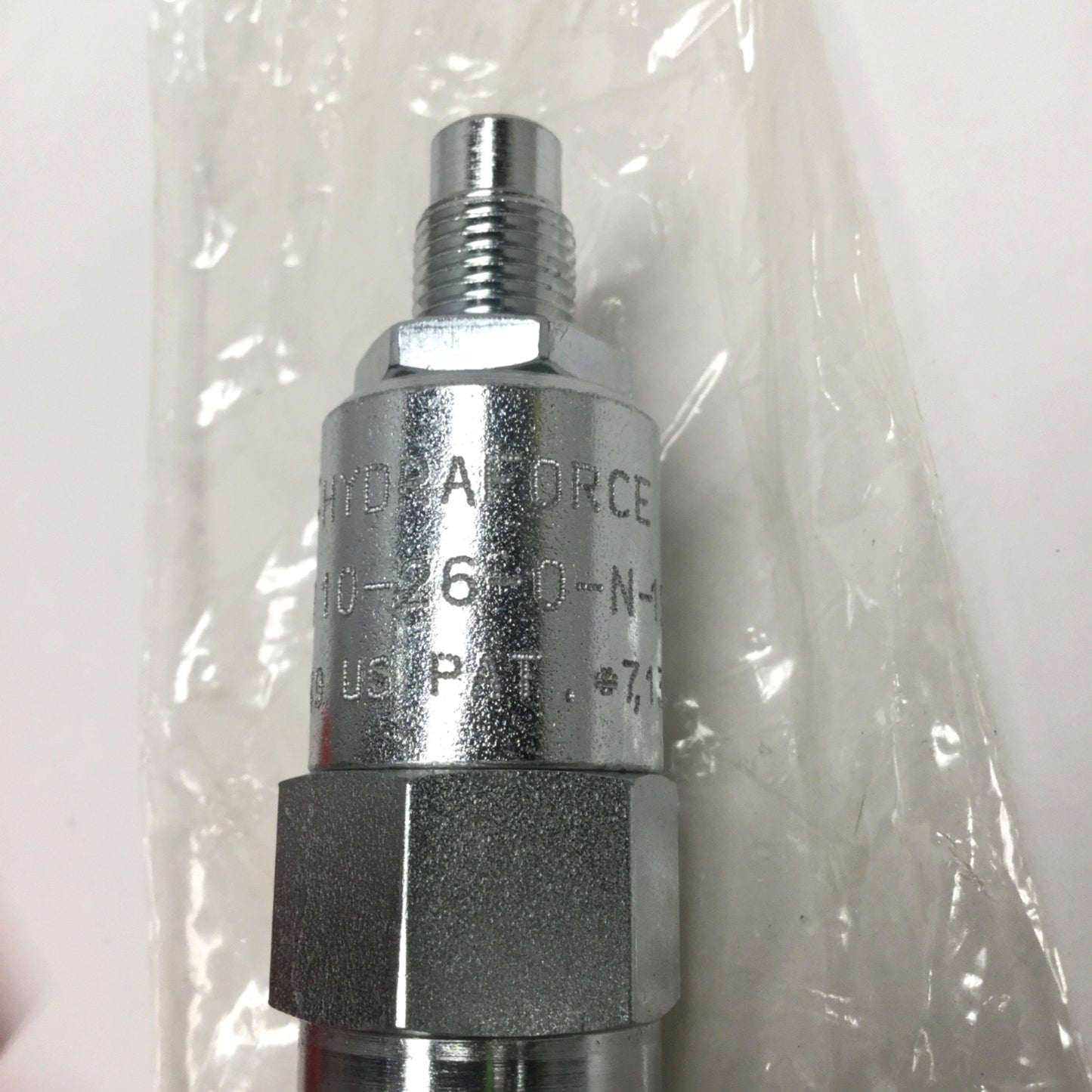 New – Open box Hydraforce RV10-26-0-N-15 Pilot Operated Hydraulic Relief Cartridge Spool Valve