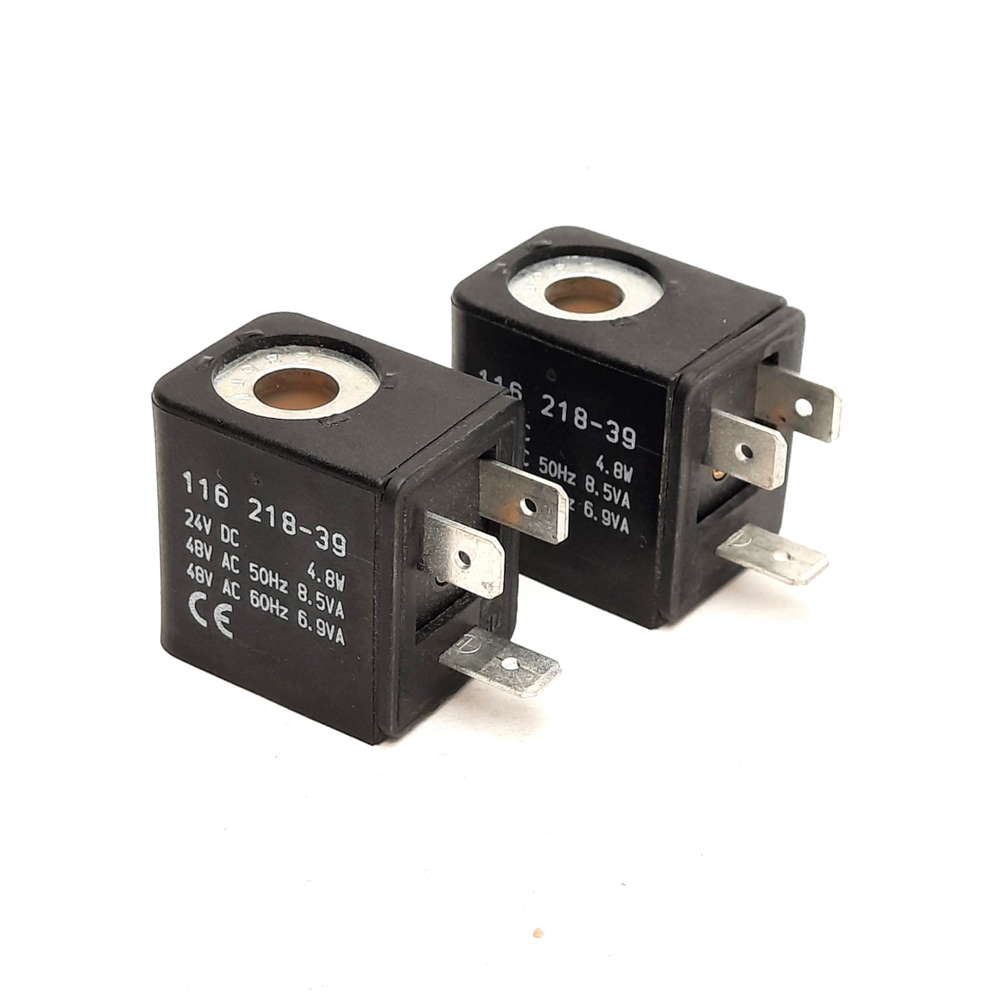 Used Lot of 2 ARO LR 51090 Solenoid Valve Coil, Class F, NEMA 4, 24/48VDC, DIN 43650B