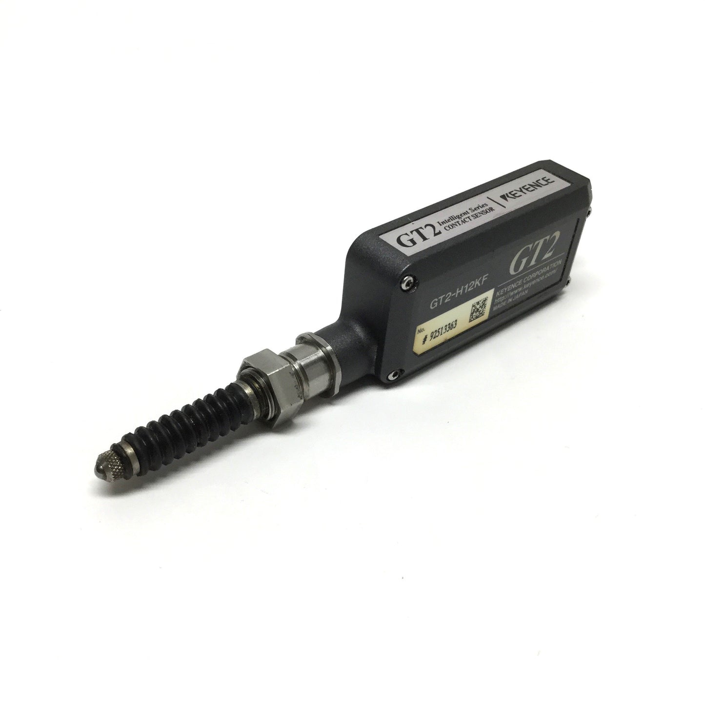 Used Keyence GT2-H12KF LVDT Contact Displacement Sensor Probe Gauge Head 12mm x 0.1µm