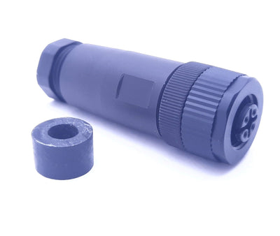 New Turck B 8151-0/PG9/LABEL Circular M12 Socket, A Coded 5 Position 60V 4A