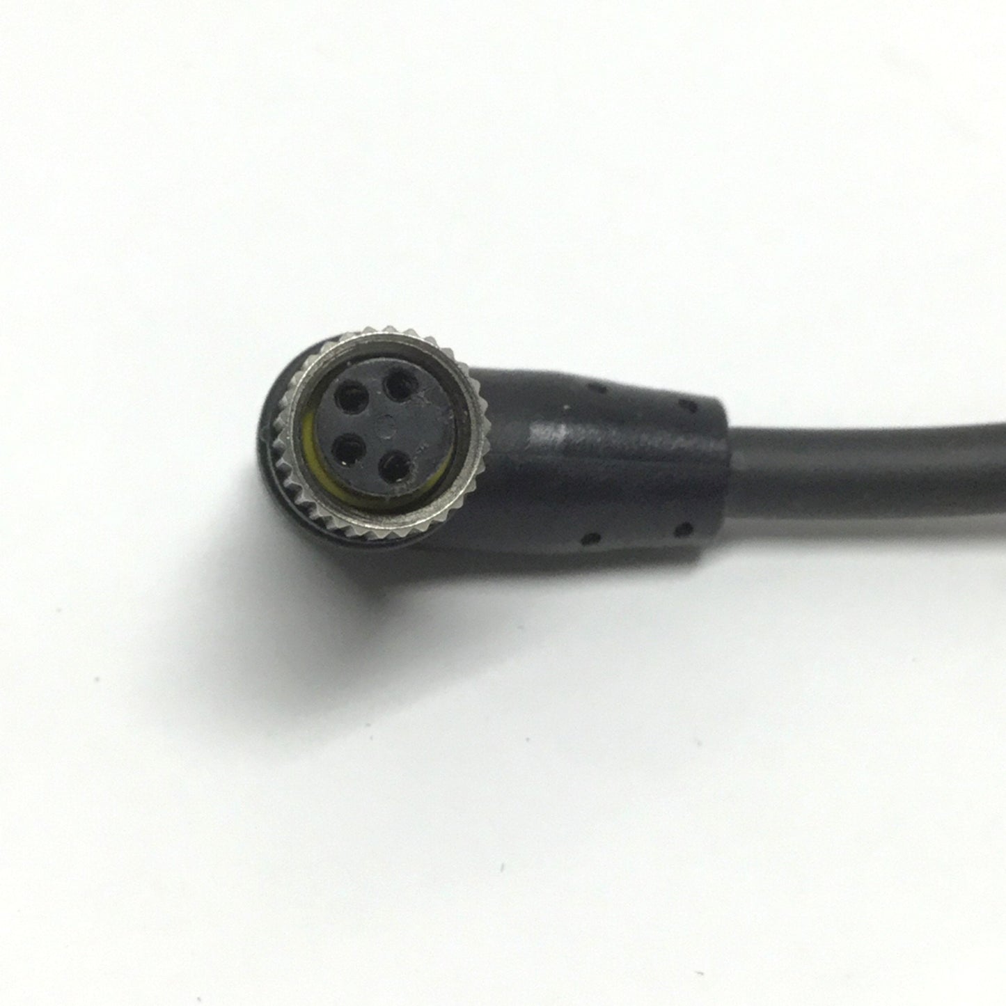 Used Keyence GT2-CHL5M LVDT Sensor Head Cable M8 4-Pin to L-Type E-Con Connector, 5m