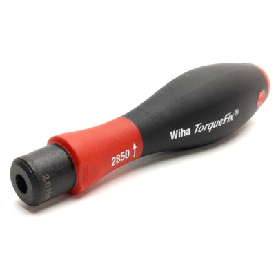 Used Wiha 2850 26051 Fixed TorqueFix Screw Driver, 2.0Nm RH, 4mm Hex Drive