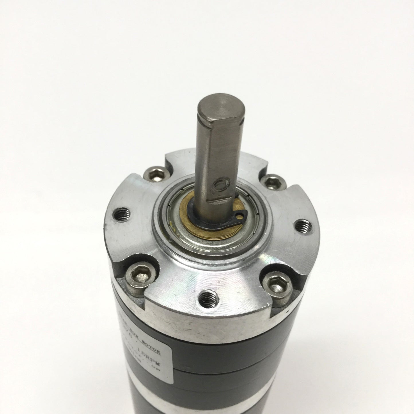 Used Tsiny TGX45RGG-276 High-Torque Ø45mm DC Brush Gearmotor, 24VDC, 15RPM, 2.15Nm
