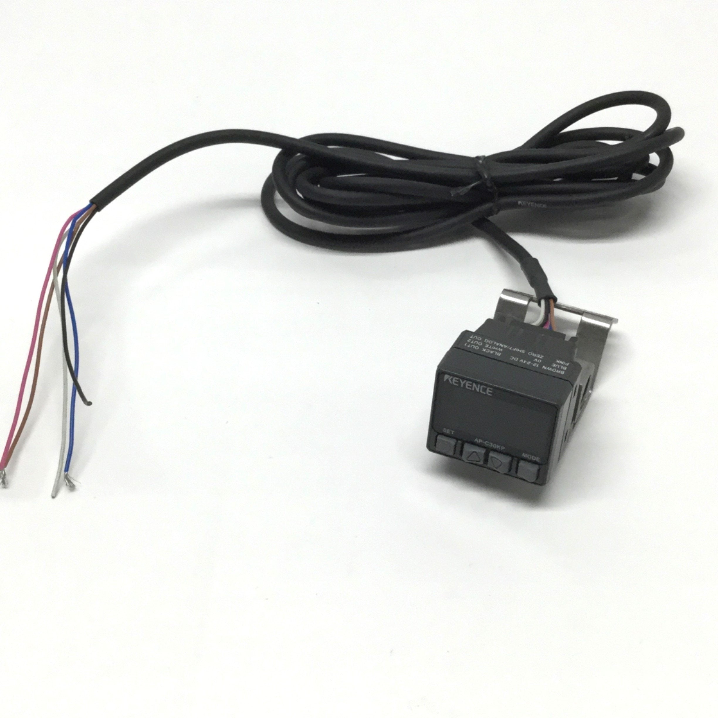 Keyence AP-C30KP Digital Compound Pressure Sensor, Multi-Range, 12-24V ...
