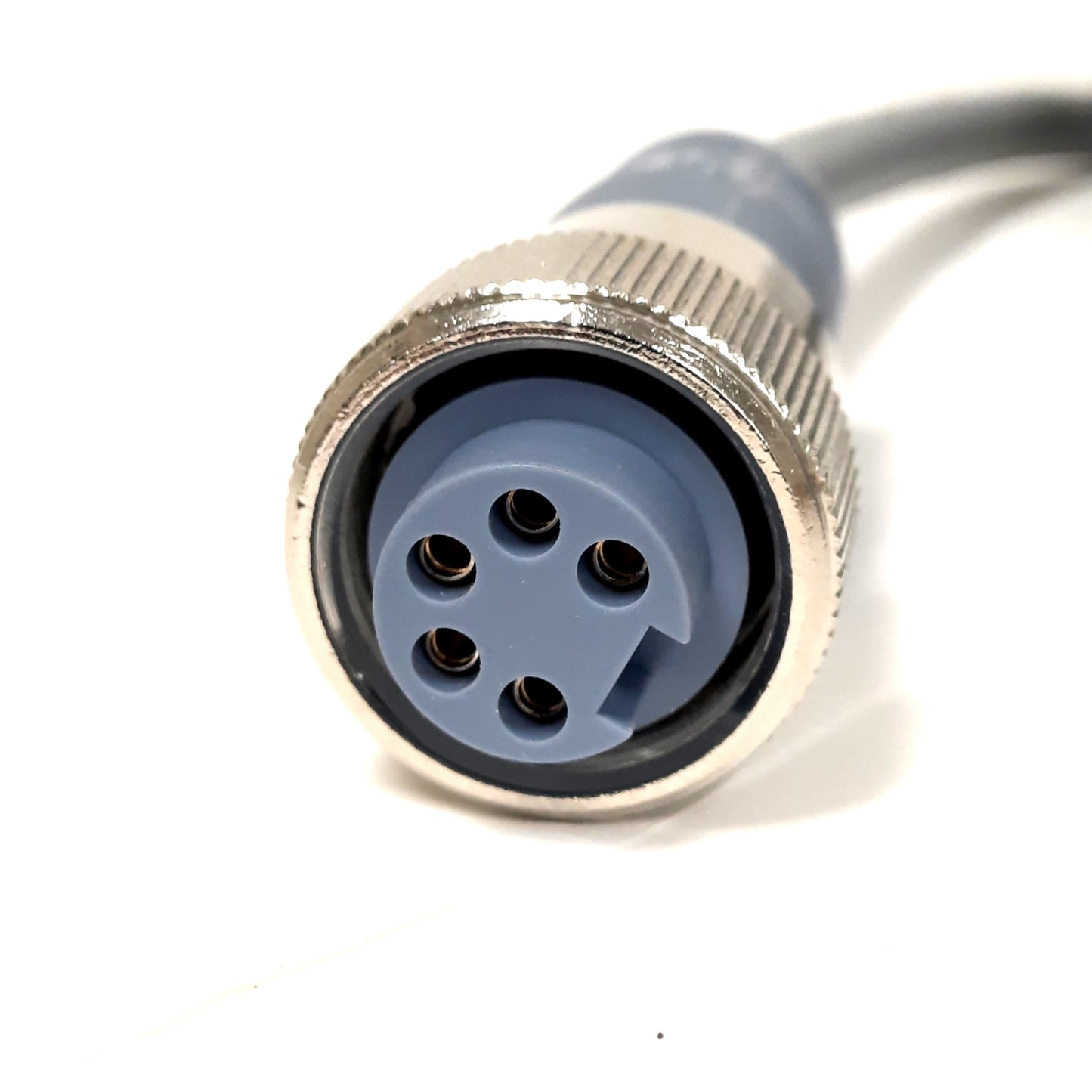 New Turck RKM RSC 5711-25M Cordset, 7/8"-16 UN Female 5-Pin to M12 Male 5-Pin, 25m