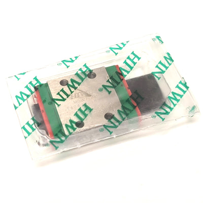 New HIWIN MGW-07-C-Z0-H-M Linear Bearing Block 2N Capacity 31.2mmL x 25mmW x 9mmH