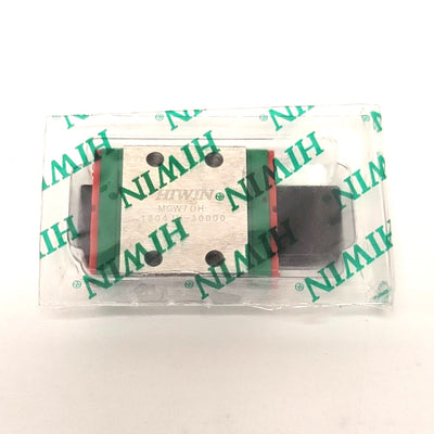 New HIWIN MGW-07-C-Z0-H-M Linear Bearing Block 2N Capacity 31.2mmL x 25mmW x 9mmH