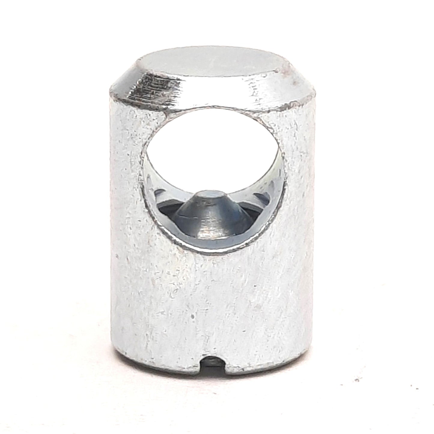 Used Lot of 50 Maytec 1.21.B30 Cross Bushing w/ Set Screw PG30, Ø15mm OD, 22mm Length