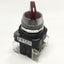 Used Allen Bradley 800T-24HR17KB6AX Illuminated Selector Switch, 2-Position, 1NO-1NC