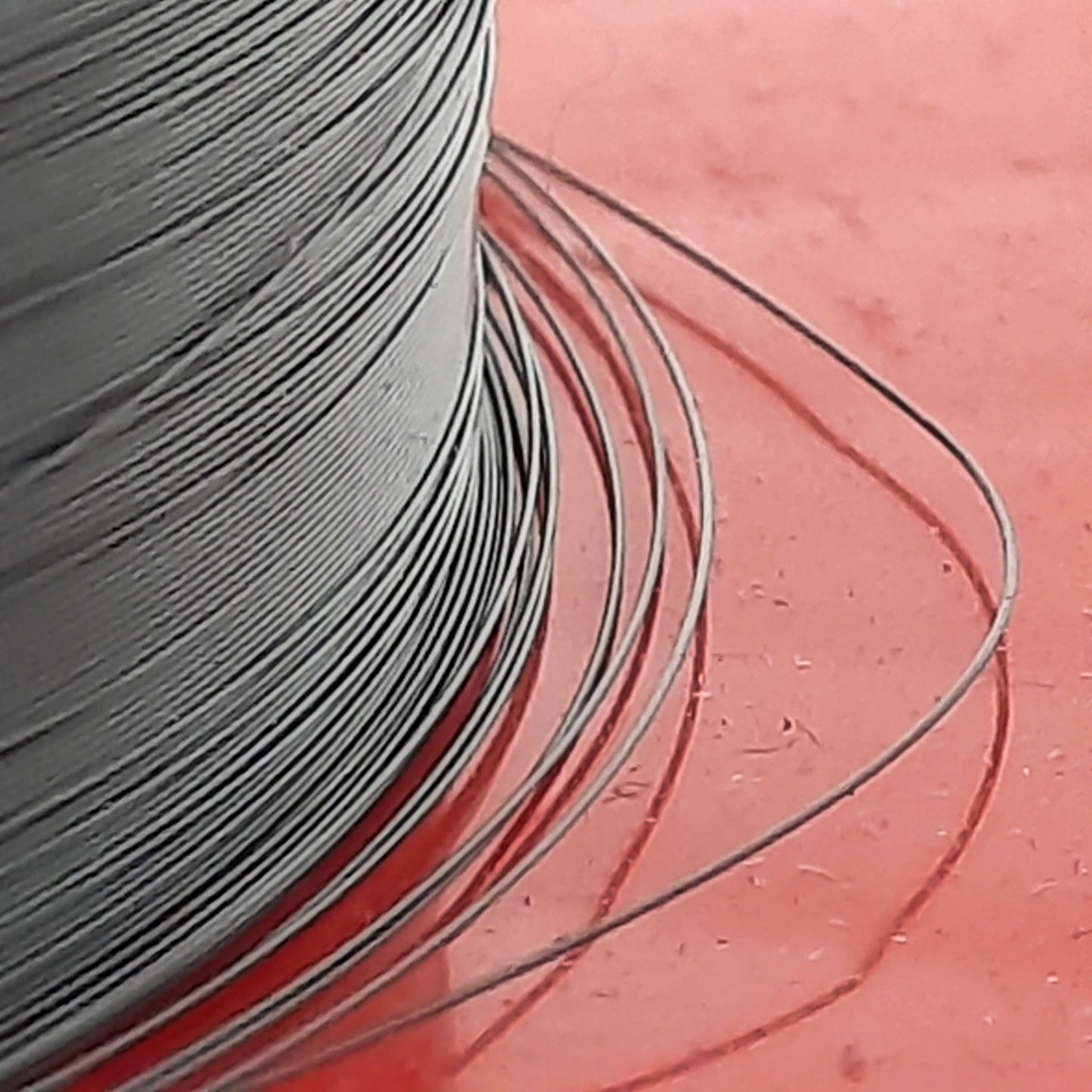 Used Fort Wayne Metals NiTi#1 Round Wire Spool, 0.0063" Diameter, ~1700' L, 69.2g