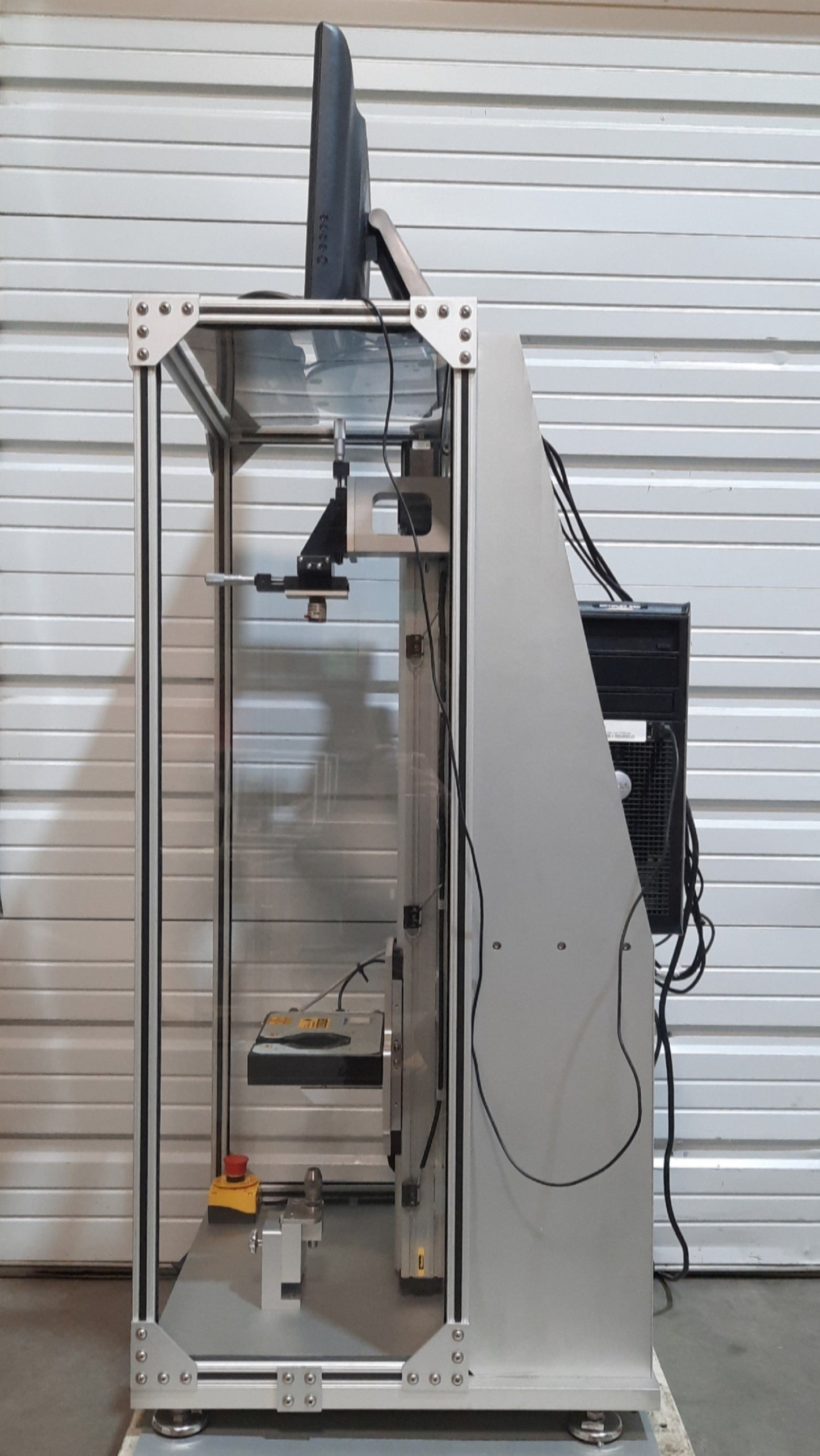 Used BETA Lasermike 8016 Tube Profile System, 0-26" Length, .01-.13" Diameter, 120VAC
