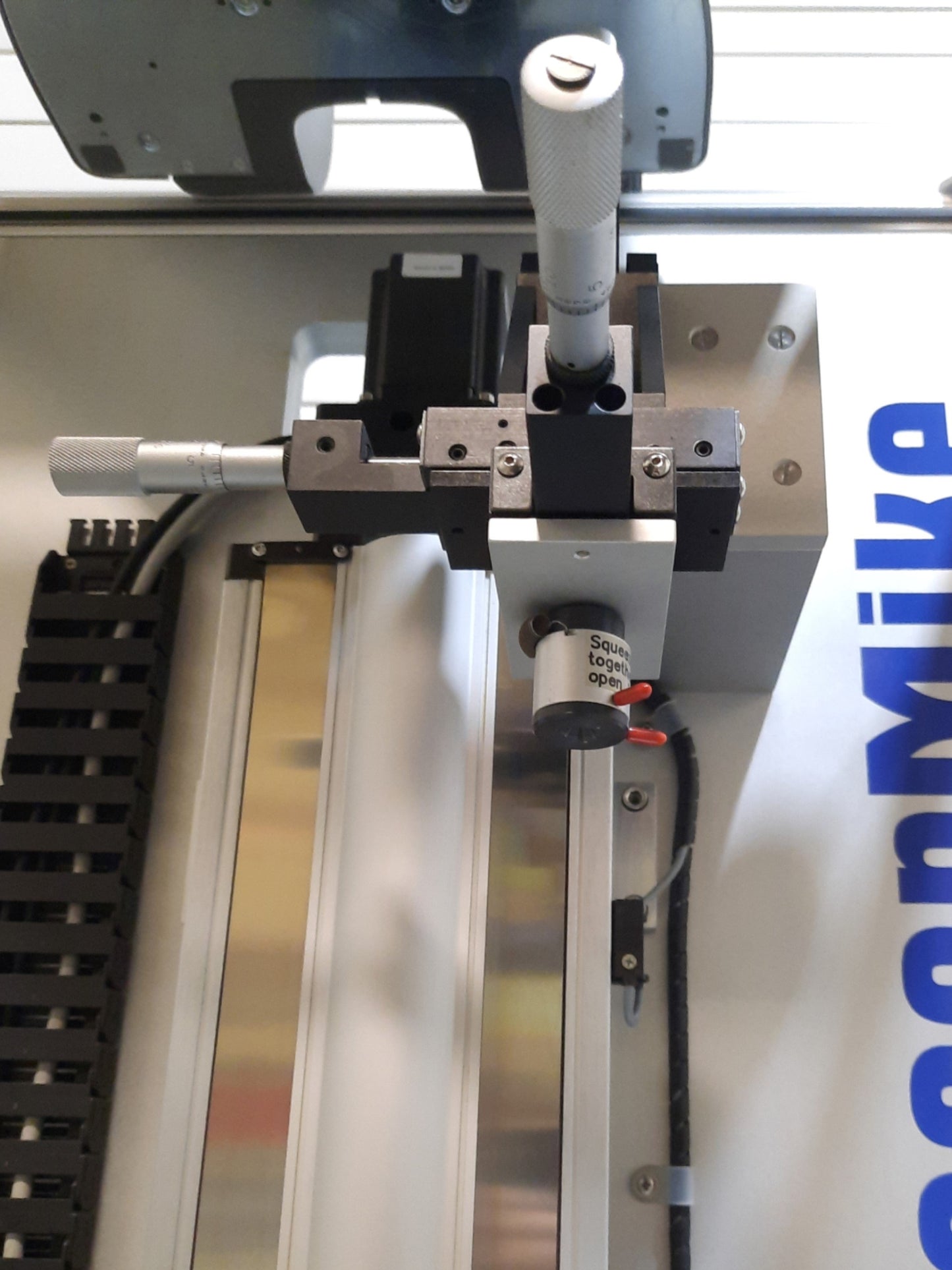 Used BETA Lasermike 8016 Tube Profile System, 0-26" Length, .01-.13" Diameter, 120VAC