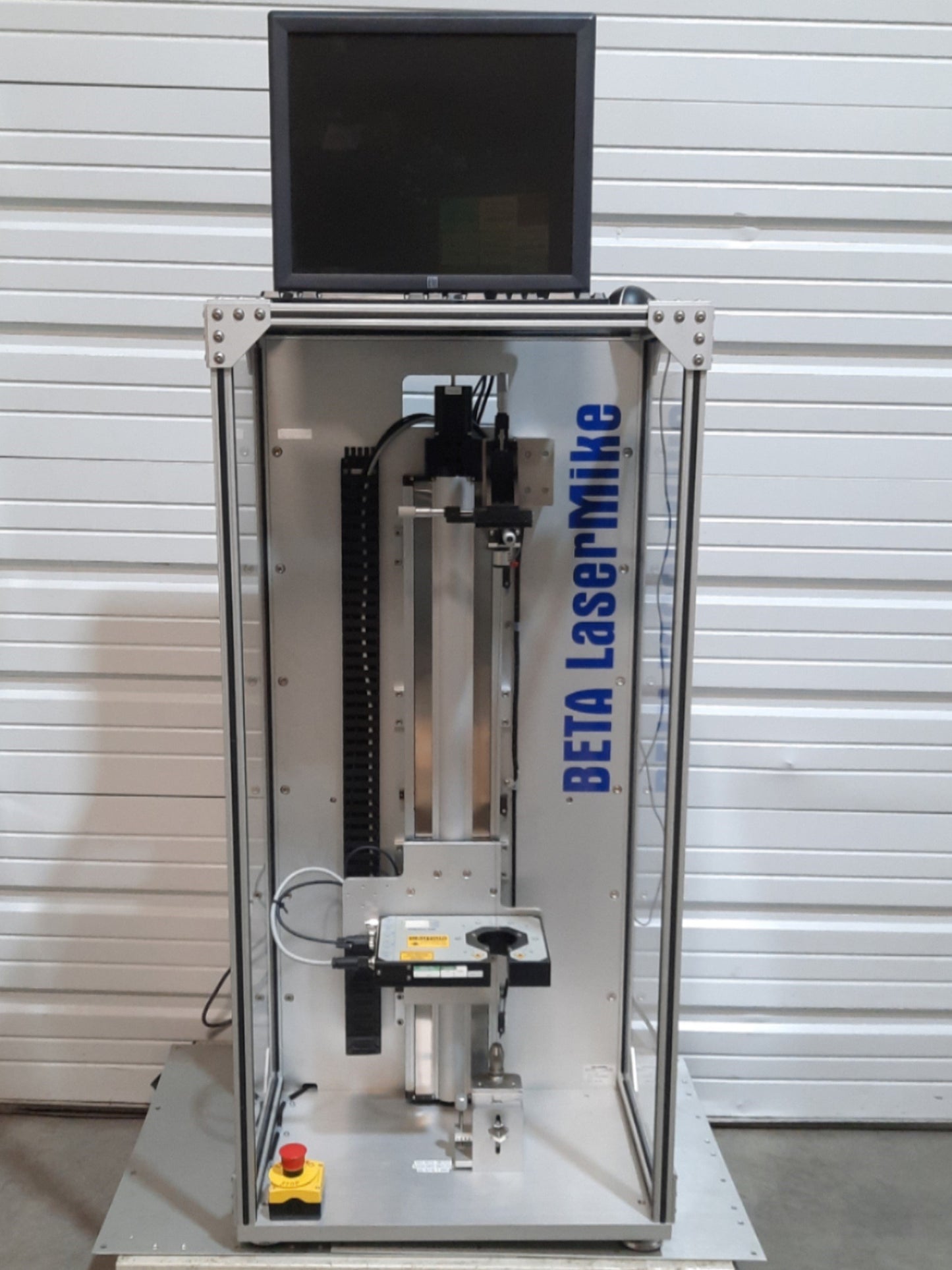Used BETA Lasermike 8016 Tube Profile System, 0-26" Length, .01-.13" Diameter, 120VAC