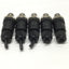 Used Lot of 5 Lumberg RSC 4/7 Field Attachable Sensor Cable Plug Connector M12 4-Pin