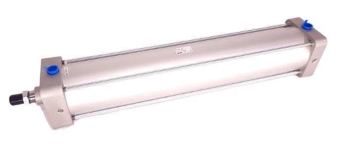 New SMC NCA1R400-2000 Tie Rod Air Cylinder 4" Bore, 20" Stroke, 250Psi (1.7MPa)