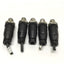 Used Lot of 5 Turck BS 8141-0 Eurofast Field-Wireable Plug Connector, M12 4-Pin Male