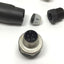 Used Lot of 5 Turck BS 8141-0 Eurofast Field-Wireable Plug Connector, M12 4-Pin Male