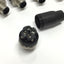 Used Lot of 5 Turck BS 8141-0 Eurofast Field-Wireable Plug Connector, M12 4-Pin Male