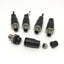 Used Lot of 5 Turck BS 8141-0 Eurofast Field-Wireable Plug Connector, M12 4-Pin Male
