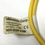 Used Lot of 2 Mencom MDC-3YFF-0.5M Splitter Y Cable Male to Female Cordset M12 3-Pole