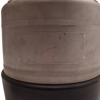 Used Alloy Products Corp Gen Purpose Pressure Vessel 2 Gal, T316L SS, 155psi, w/ Boot