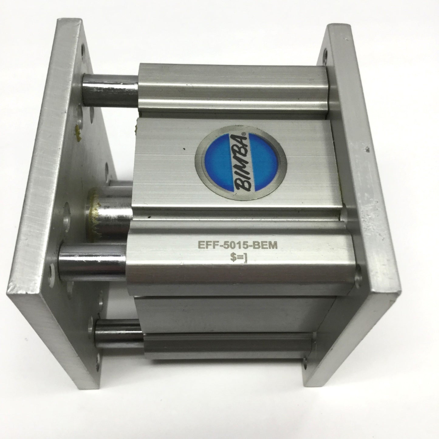 Used Bimba EF1 EFF-5015-BEM Flat Lift Table Compact Guided Air Cylinder, 15mm Stroke