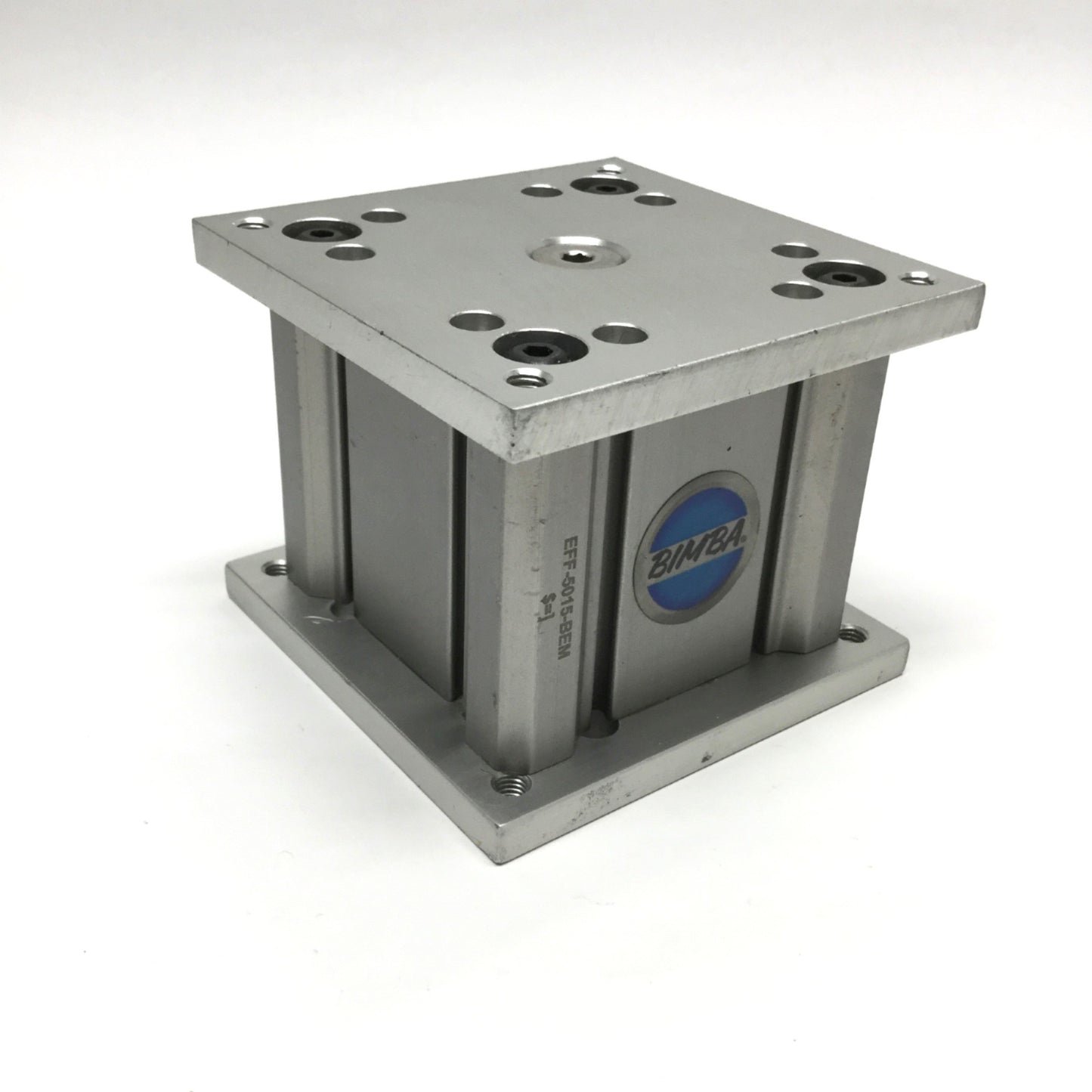 Used Bimba EF1 EFF-5015-BEM Flat Lift Table Compact Guided Air Cylinder, 15mm Stroke