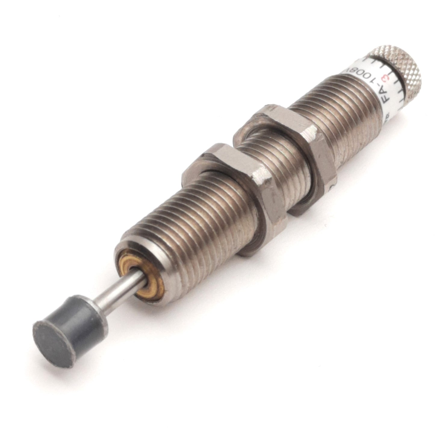 Used Fuji Latex FA-1008VBZ Shock Absorber, 8mm Stroke, 1.45J Max, M10 Barrel