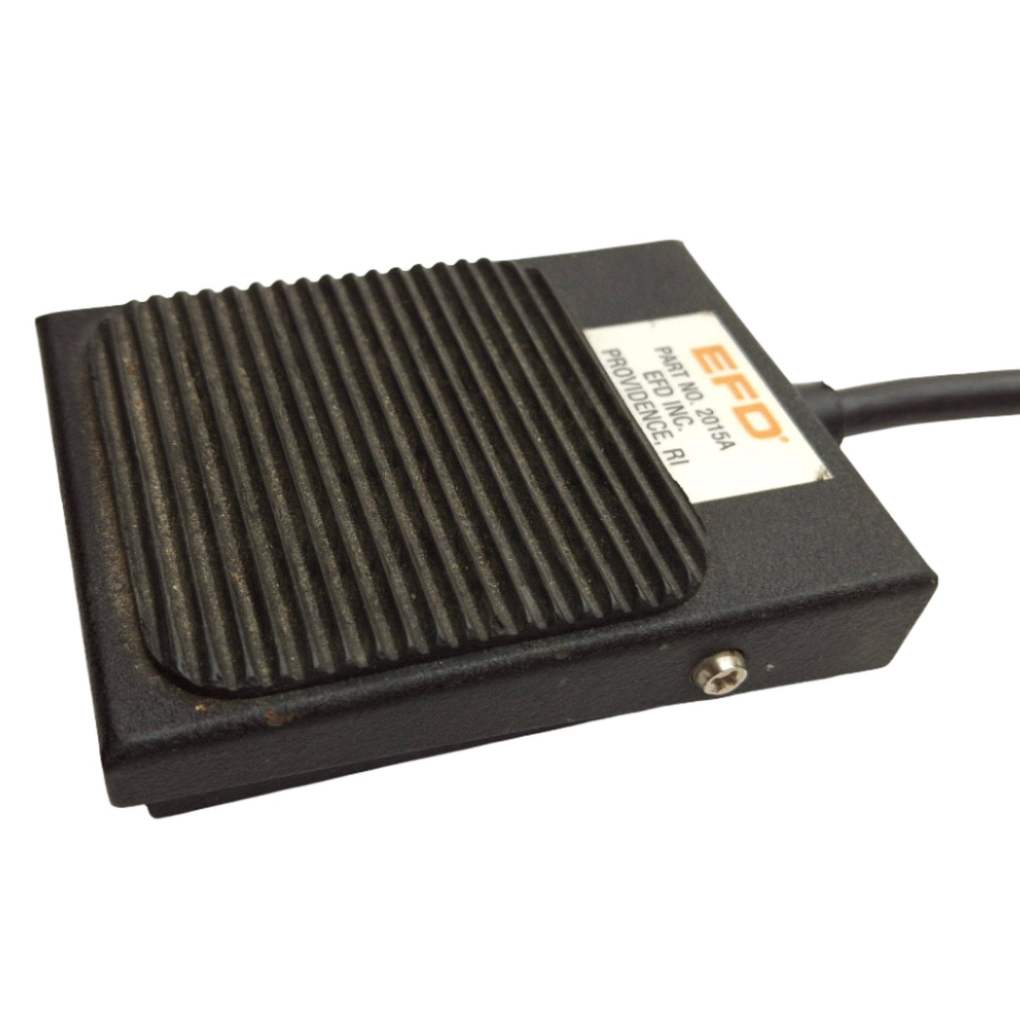 Used Nordson EFD 2015A Foot Pedal Switch For Fluid Dispenser Valve 7040 7ft Cable