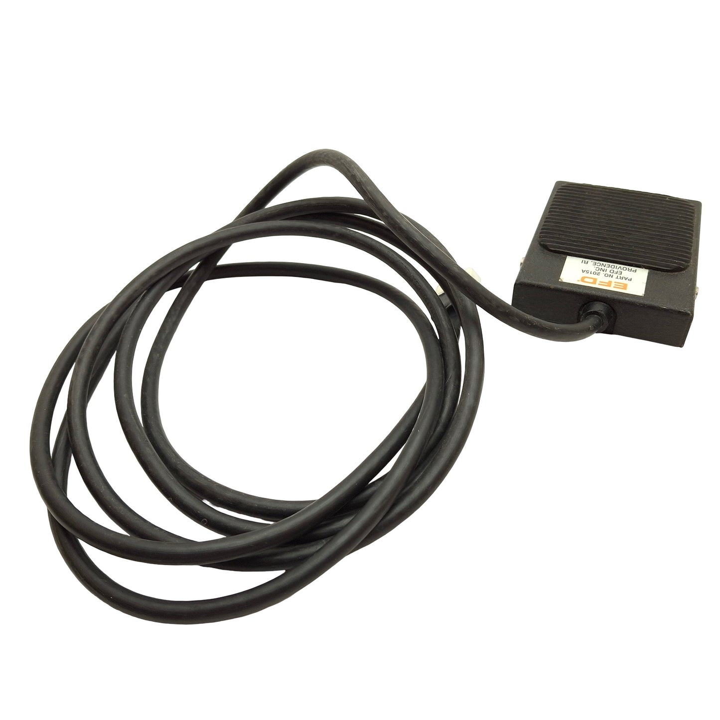 Used Nordson EFD 2015A Foot Pedal Switch For Fluid Dispenser Valve 7040 7ft Cable