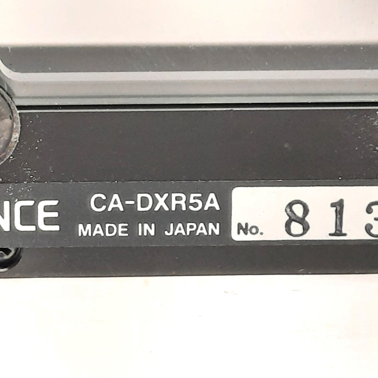 Used Keyence CA-DXR5A Red Coaxial Vertical Light, 5W Power Consumption, For Export