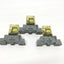 Used Lot of 3 Idec RH1B-U Ice Cube Control Relays 24VDC, SPDT 10A 240V w/ Socket Base