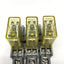 Used Lot of 3 Idec RH1B-U Ice Cube Control Relays 24VDC, SPDT 10A 240V w/ Socket Base