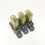 Used Lot of 3 Idec RH1B-U Ice Cube Control Relays 24VDC, SPDT 10A 240V w/ Socket Base