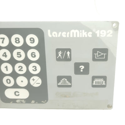 Used Beta Lasermike 192 / 1000 Series Model 1020 Operator Panel For Laser Micrometers