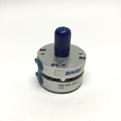 New – Open box Bimba FOD-090.25-H Double-Rod End Cylinder Ø1-1/16" Bore, 1/4" Stroke, 1/8" NPT