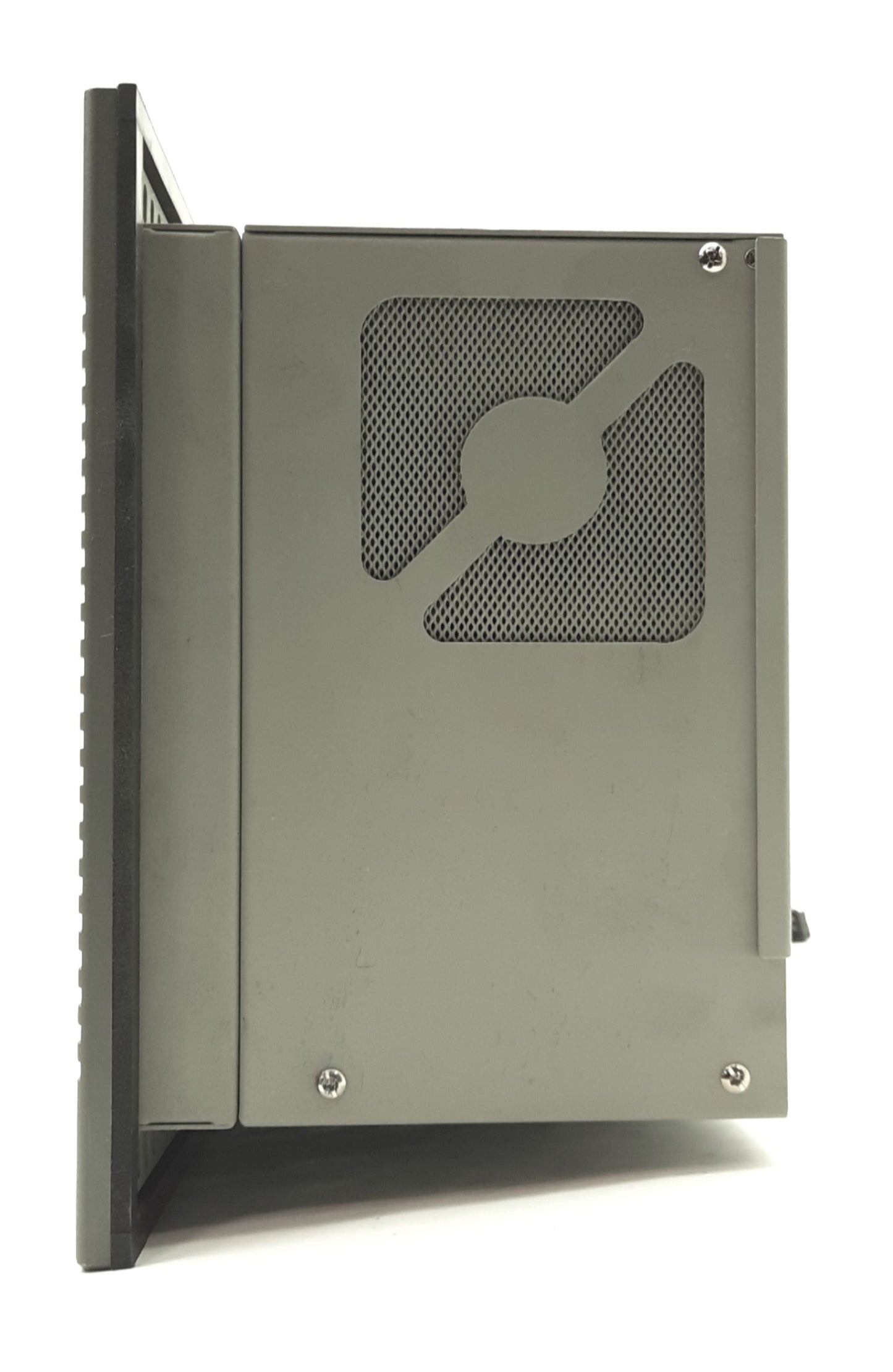 Used Advantech AWS-8100T-T Touch Panel PC 10.4" Intel MMX 266MHz 120-240VAC *No HDD*