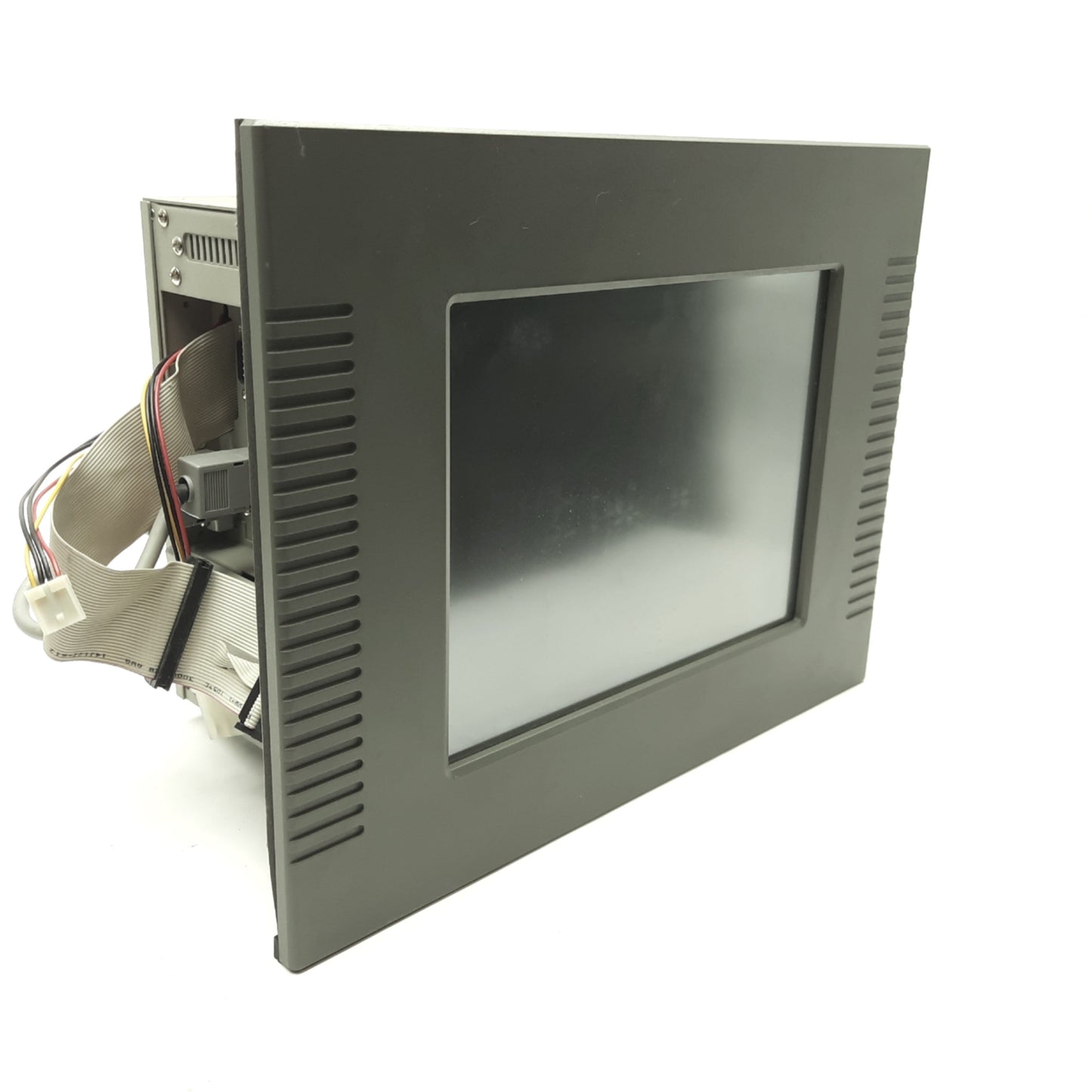 Used Advantech AWS-8100T-T Touch Panel PC 10.4" Intel MMX 266MHz 120-240VAC *No HDD*