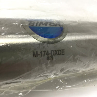 New Bimba M-174-DXDE Double-Rod End Air Cylinder Ø1-1/2" Bore, 4" Stroke, 1/8" NPT