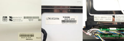 Used Advantech LCD Touch Screen 10.4" for AWS-8100T-T