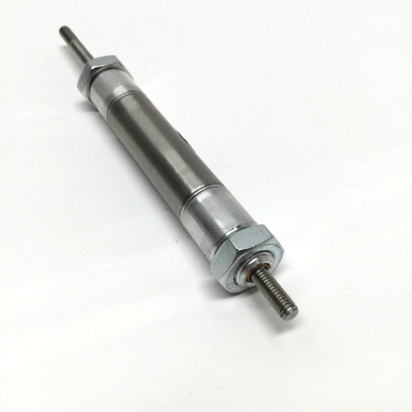 Used Bimba M-021-DXDE Double-Rod End Air Cylinder Ø9/16" Bore, 1" Stroke, 10-32