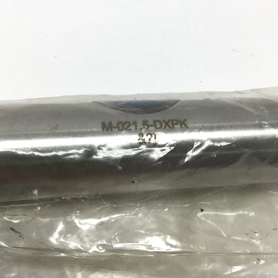 New Bimba M-021.5-DXPK Mini Double-Acting Air Cylinder Ø9/16" Bore, 1.5" Stroke