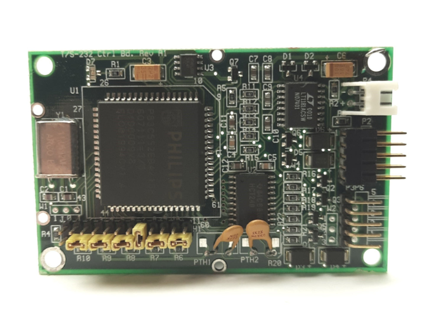 Used Advantech 1902271000 T/S-232 Touch Screen Control Board, RS-232