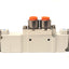 New SMC SY5320-5MZ-N7T 5-Port Double Solenoid Valve 3-Position, 24VDC, 1/4"