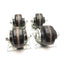 Used Lot of 4 Albion 16TM03101S Swivel Caster, Ø3¼" x 1½" Wide Wheel, 600lbs Capacity