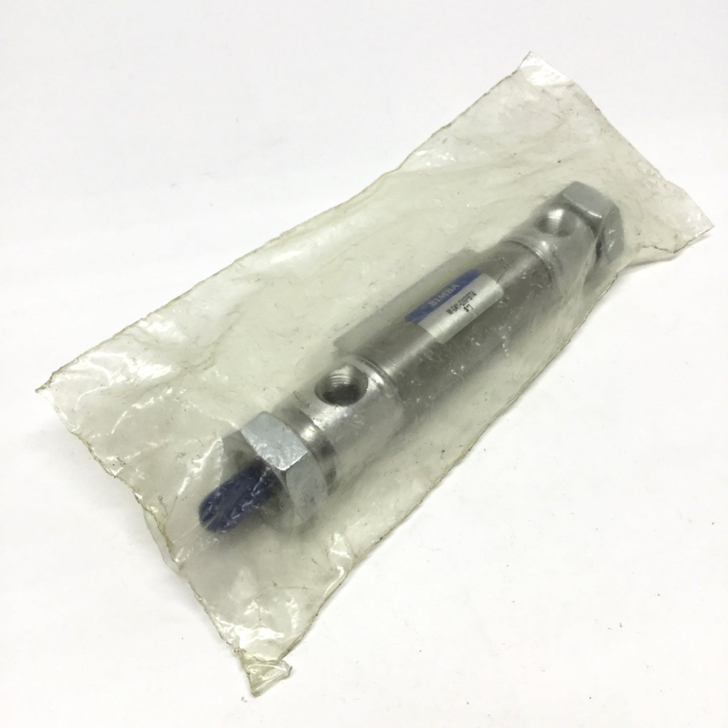 New Bimba M-041-DXPBT4 Double-Acting Cylinder 3/4" Bore, 1" Stroke w/ Switch Track
